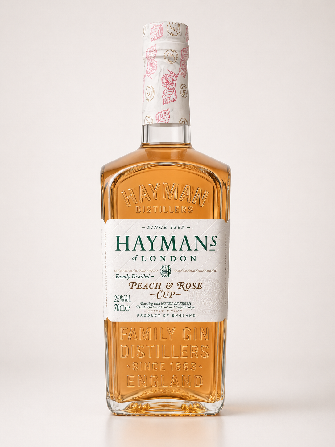 Hayman’s Peach & Rose Cup